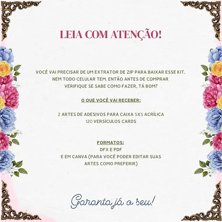 Arquivo Caixa de Versículos - Dia das Mães 2026 2