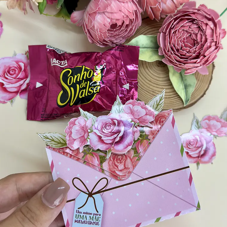 Arquivo Digital Porta bombom- Dia das Mães 1