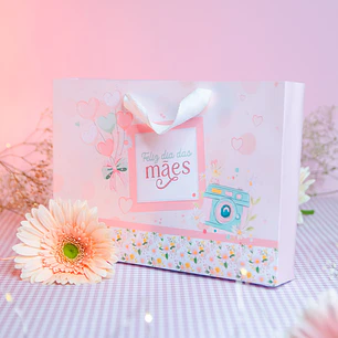 Arquivo dia das mães sacola média 