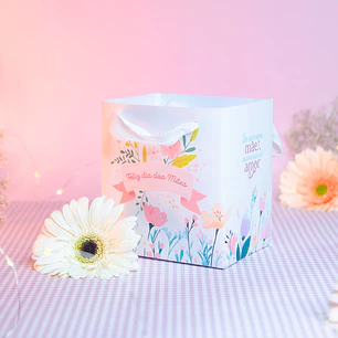 Arquivo Digital Sacola quadrada - Dia das Mães