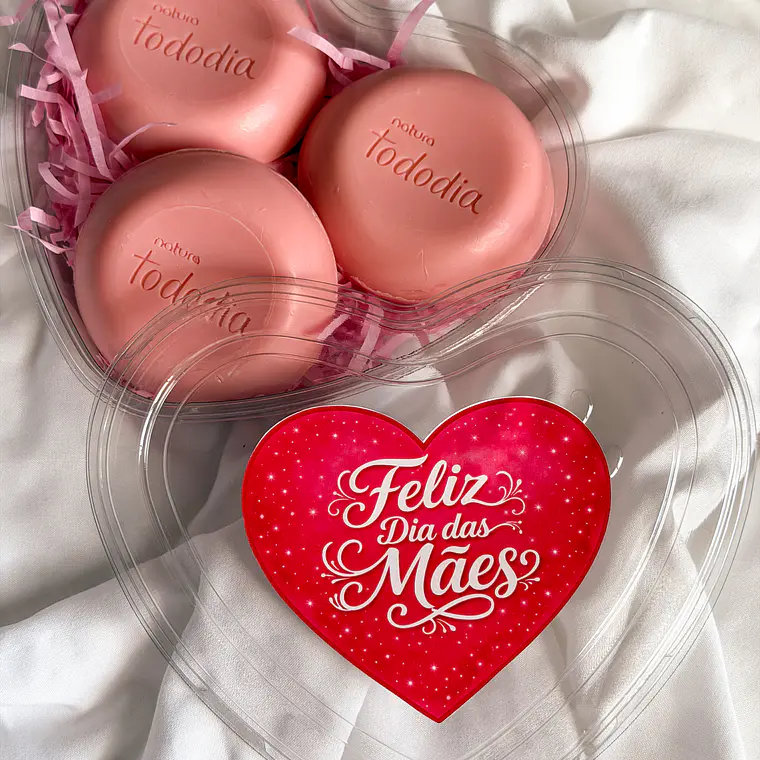 Arquivo Dia das Mães Rótulos para Caixa Coração  2