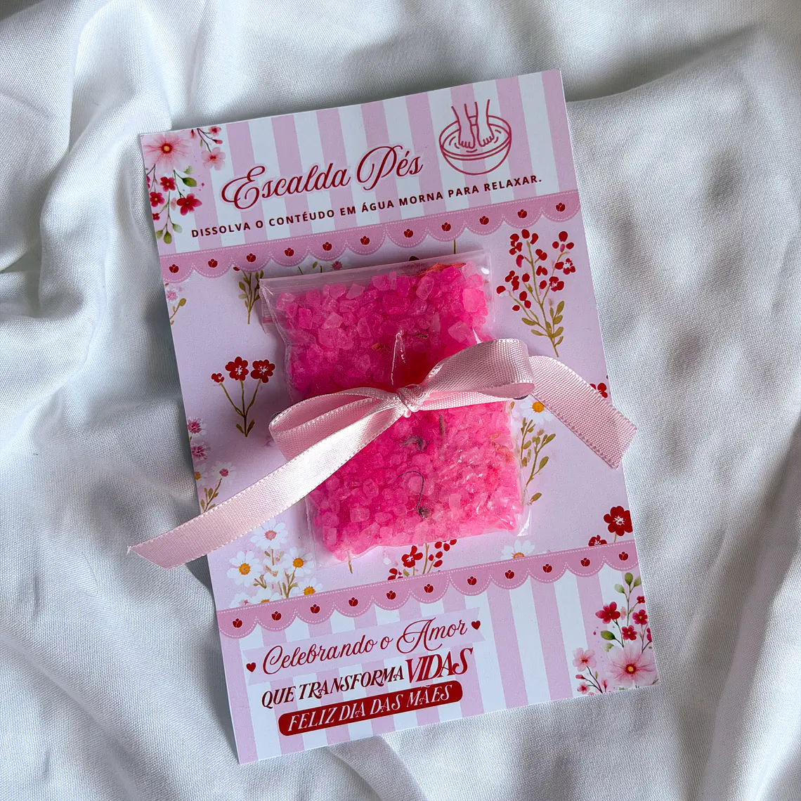 ARQUIVO DIA DAS MAES CARD ESCALDA PÉS 9,5X14CM 2