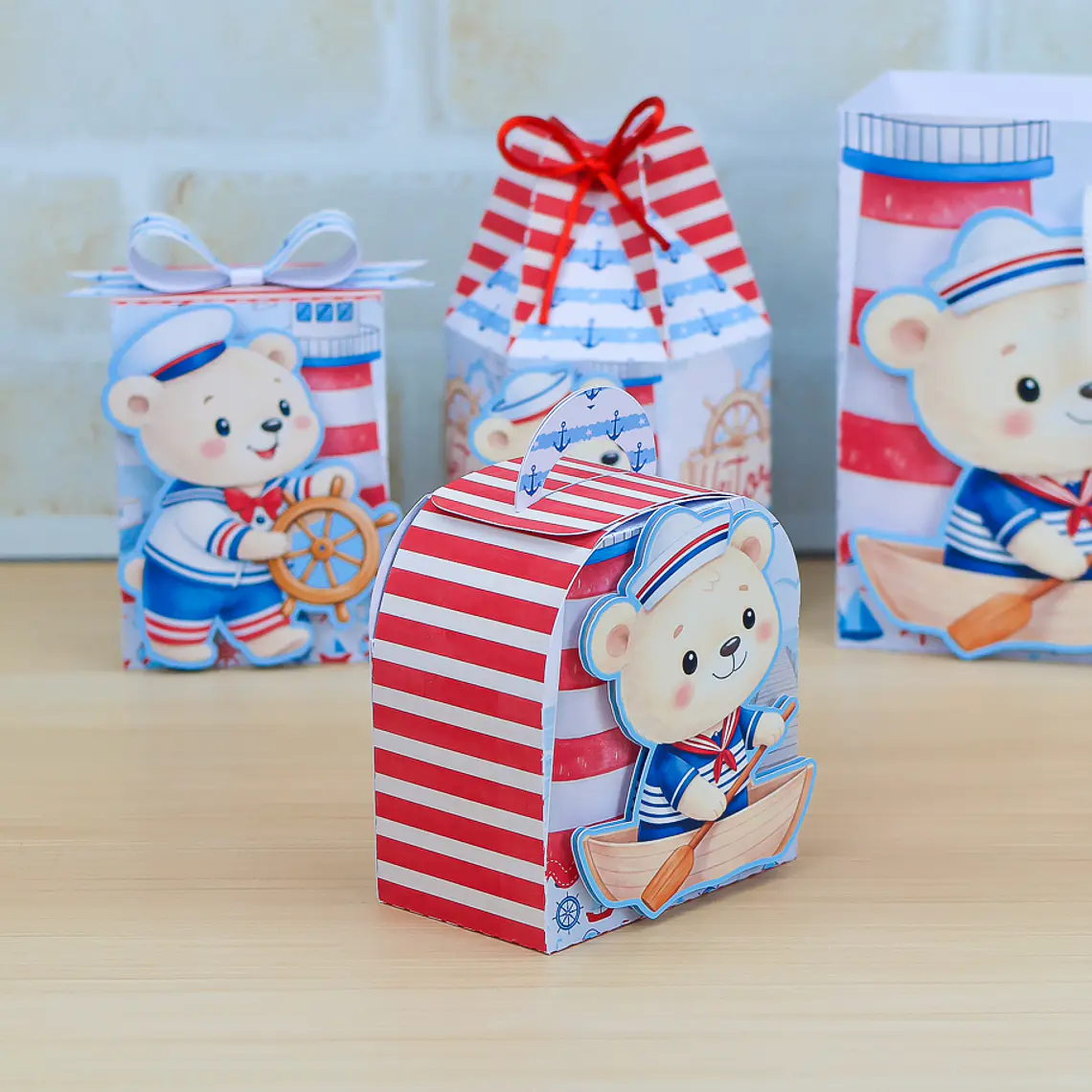 Arquivo de Corte Ursinho Marinheiro 2