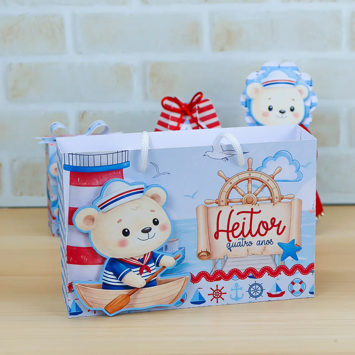 Arquivo de Corte Ursinho Marinheiro 4