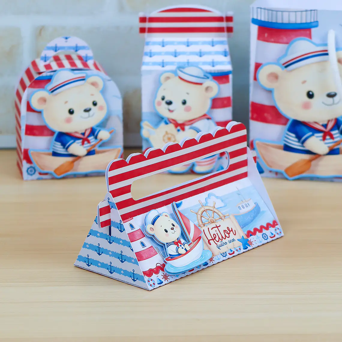 Arquivo de Corte Ursinho Marinheiro 5