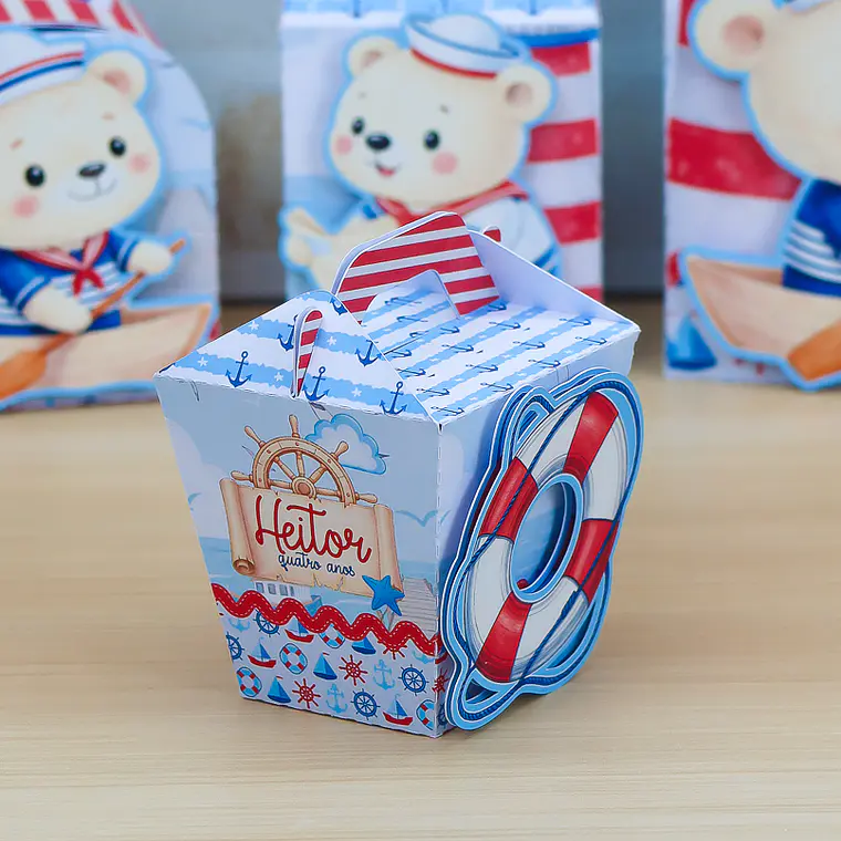 Arquivo de Corte Ursinho Marinheiro 7