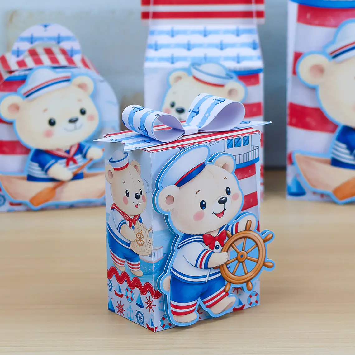 Arquivo de Corte Ursinho Marinheiro 8