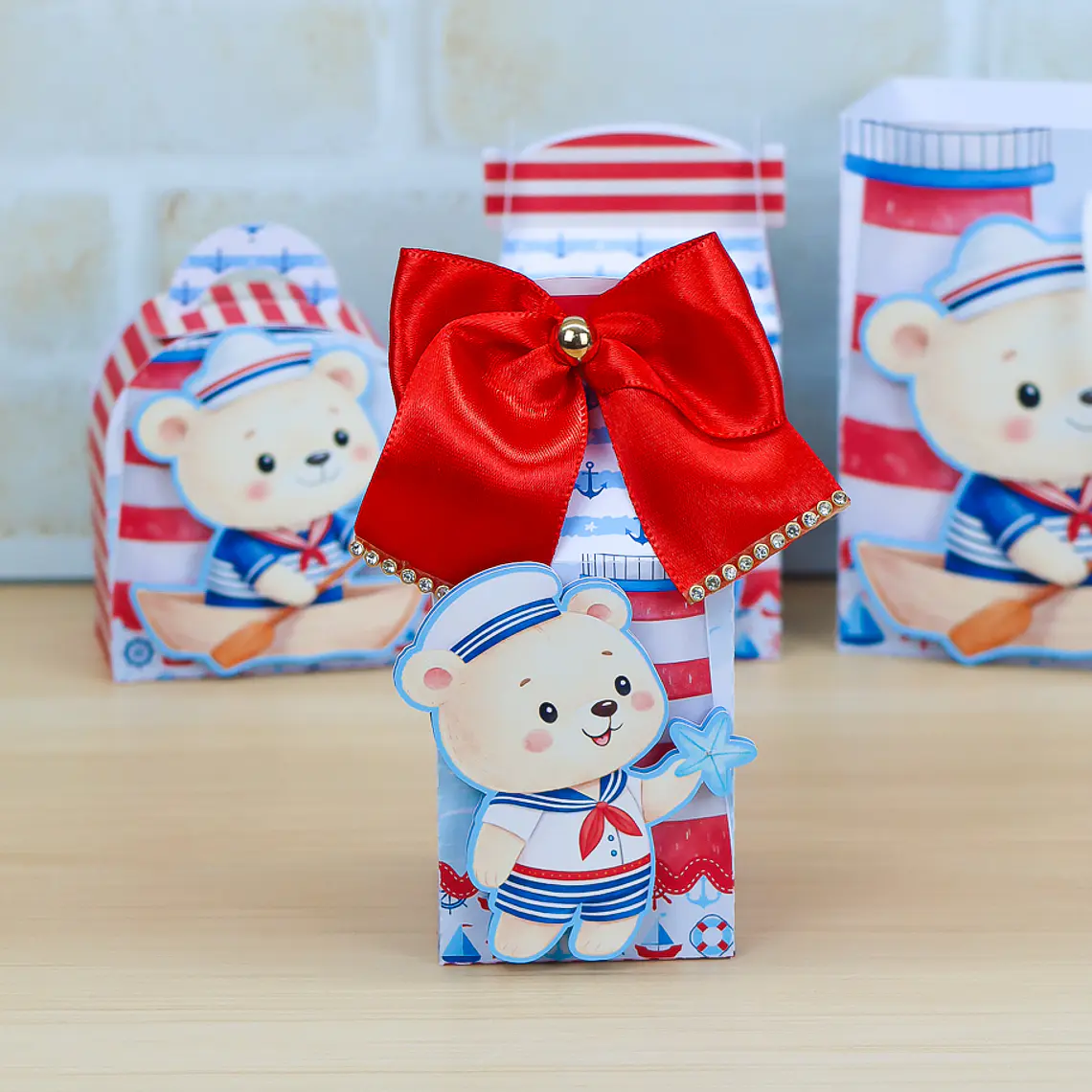 Arquivo de Corte Ursinho Marinheiro 9