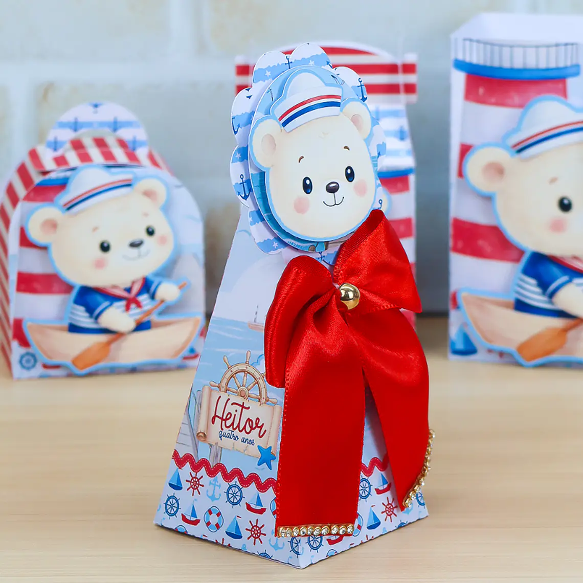 Arquivo de Corte Ursinho Marinheiro 10