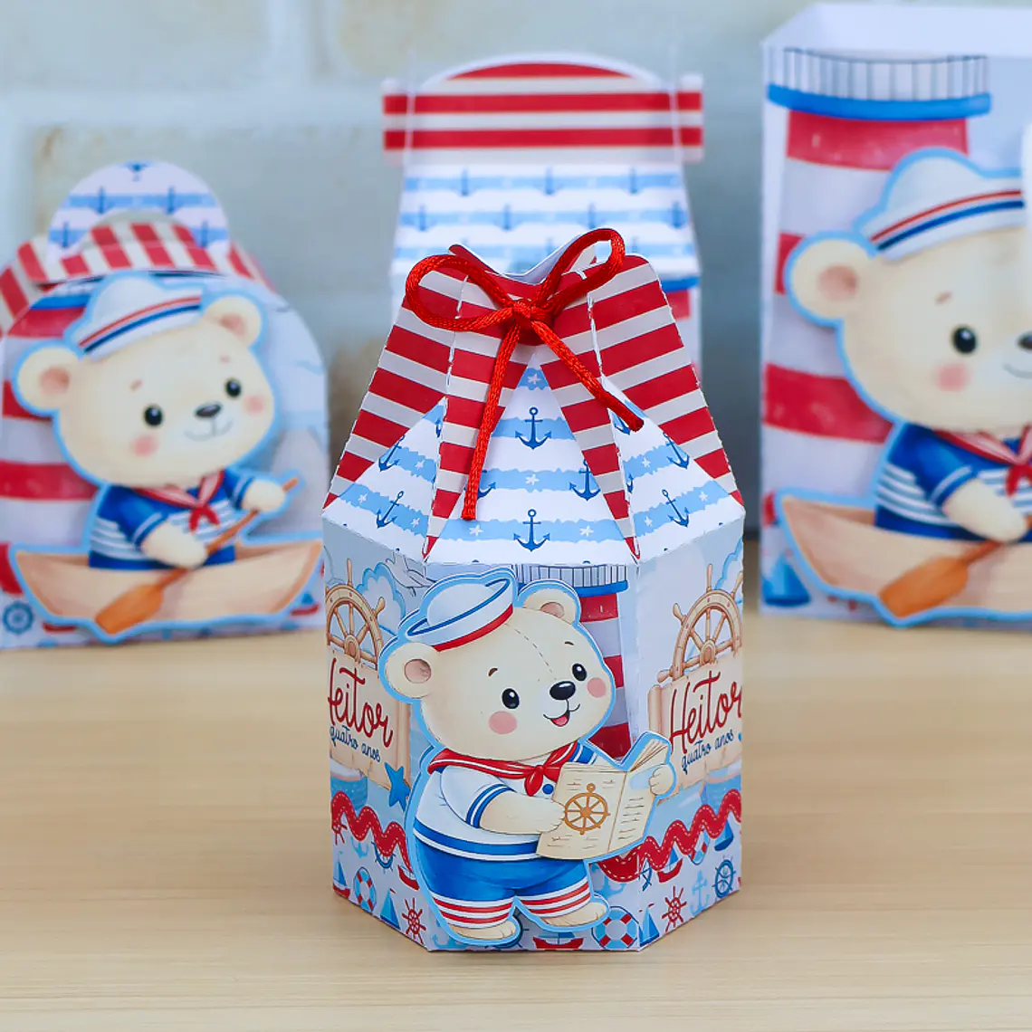 Arquivo de Corte Ursinho Marinheiro 12