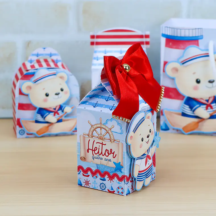 Arquivo de Corte Ursinho Marinheiro 13