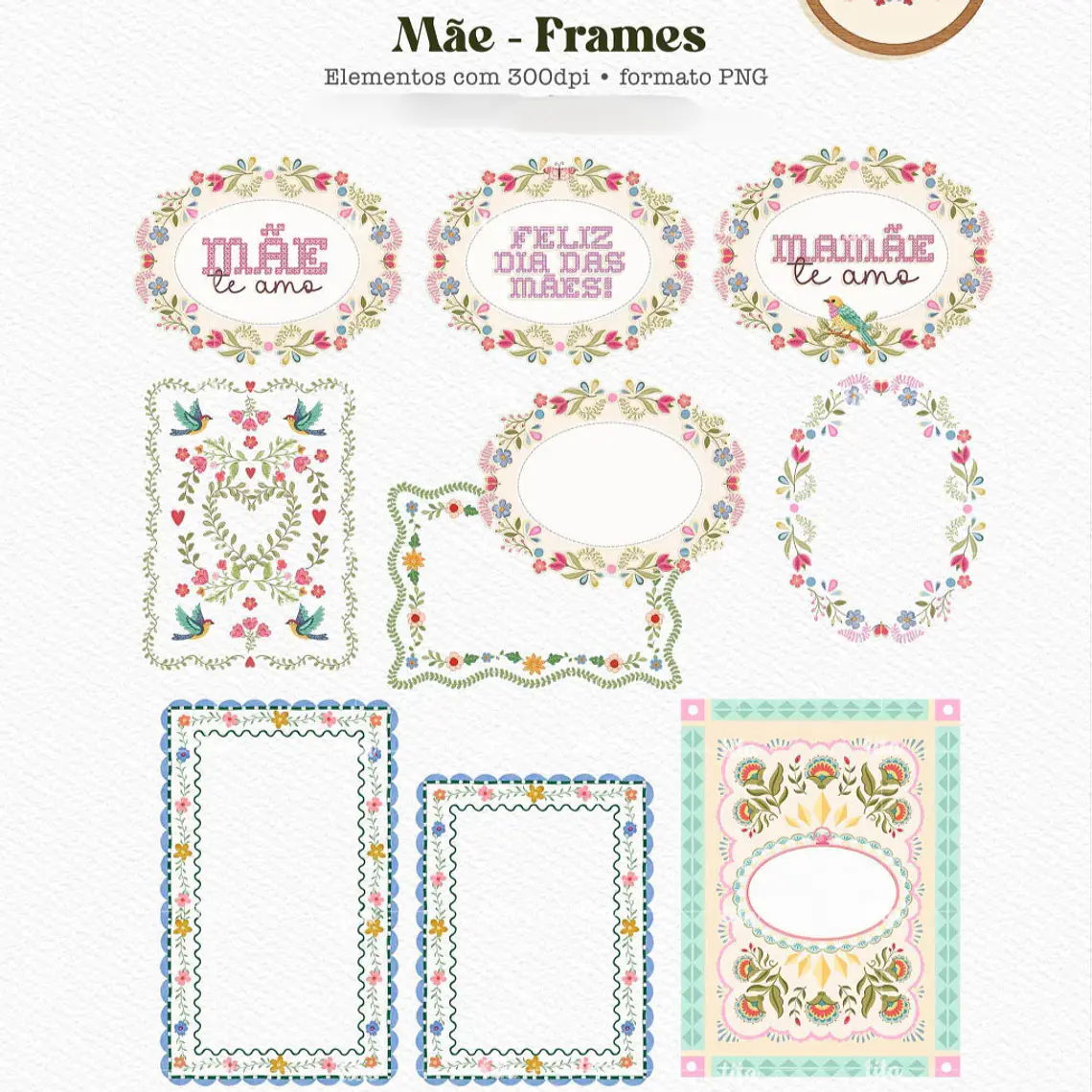 Mãe 2026 - Combão Ilustrações + Papéis 6