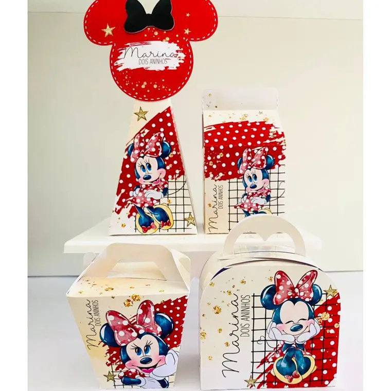 Arquivo de Corte Minnie Vermelha 1