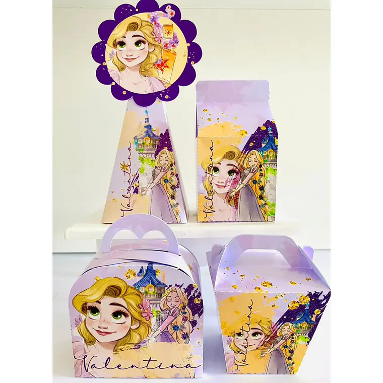 Arquivo de Corte Rapunzel - Enrolados 1