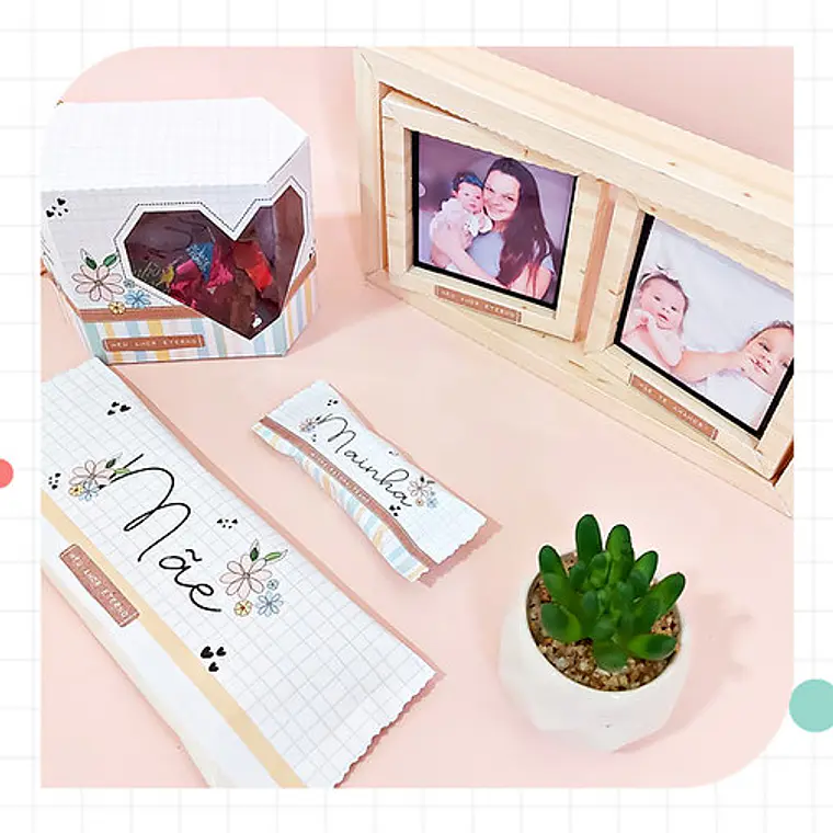 Arquivo Corte - Porta-Retrato e Chocolates Dia das Mães 1