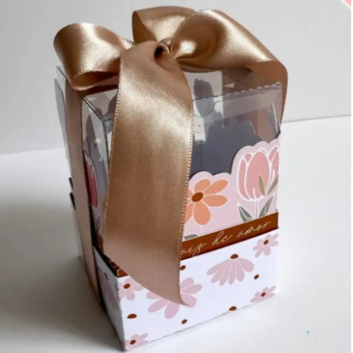 Arquivo de Corte Caixa de presente para o Dia das Mães  1