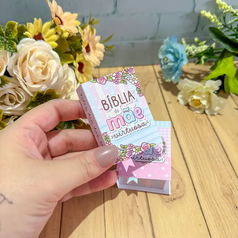 Arquivo de Corte Mini bíblia 2 bis Dia das Mães 1