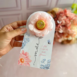 Arquivo Dia das Mães Card Forminha Flor 
