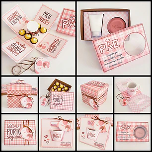 Pack de arquivos Arquivo Dia das Mães e Pães