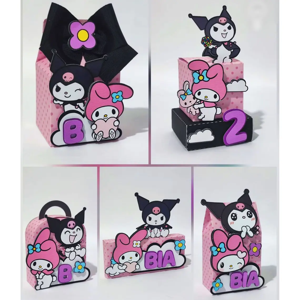 Arquivo de Corte Kuromi e My Melody 1