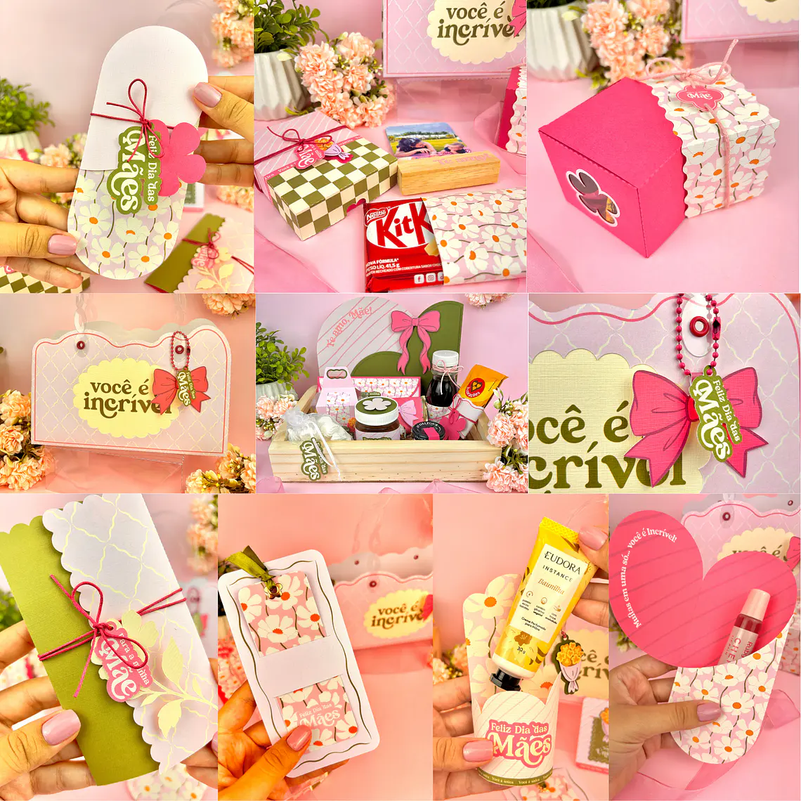 Pack de arquivos - Coleção Para Todas as Mães 1