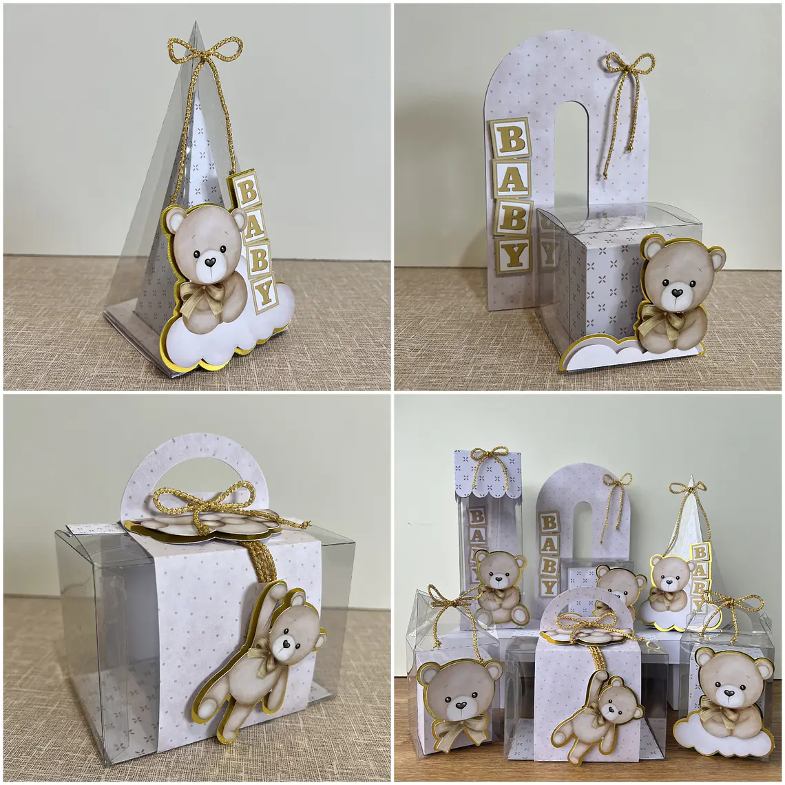 ARQUIVO DE CORTE CHÁ DE BEBE URSINHO ACETATO LUXO 2