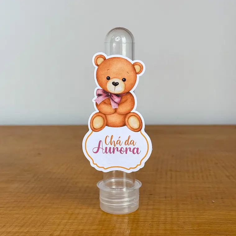 Arquivo de Corte Chá de bebê ursinha Rosa  3