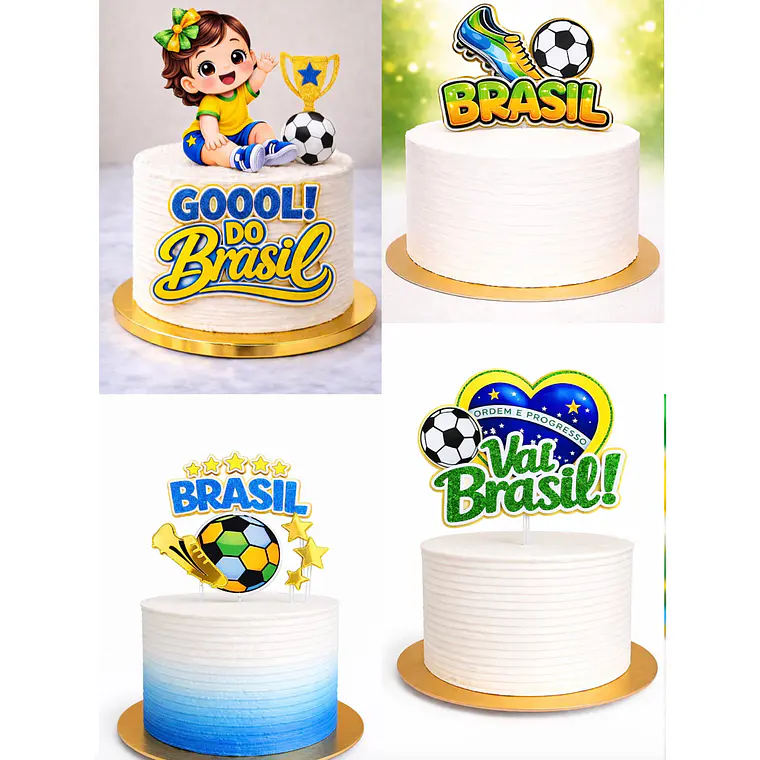 ARQUIVO COMBO 14 TOPOS - COPA DO MUNDO  2