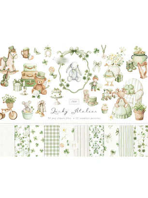 Kit Digital Lucky Ateliê