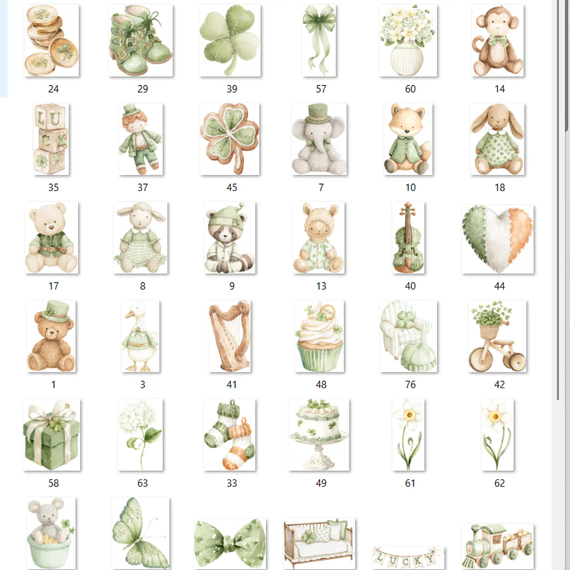 Kit Digital Lucky Ateliê 2