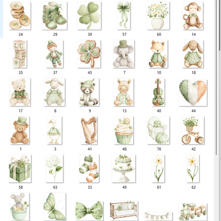 Kit Digital Lucky Ateliê 2