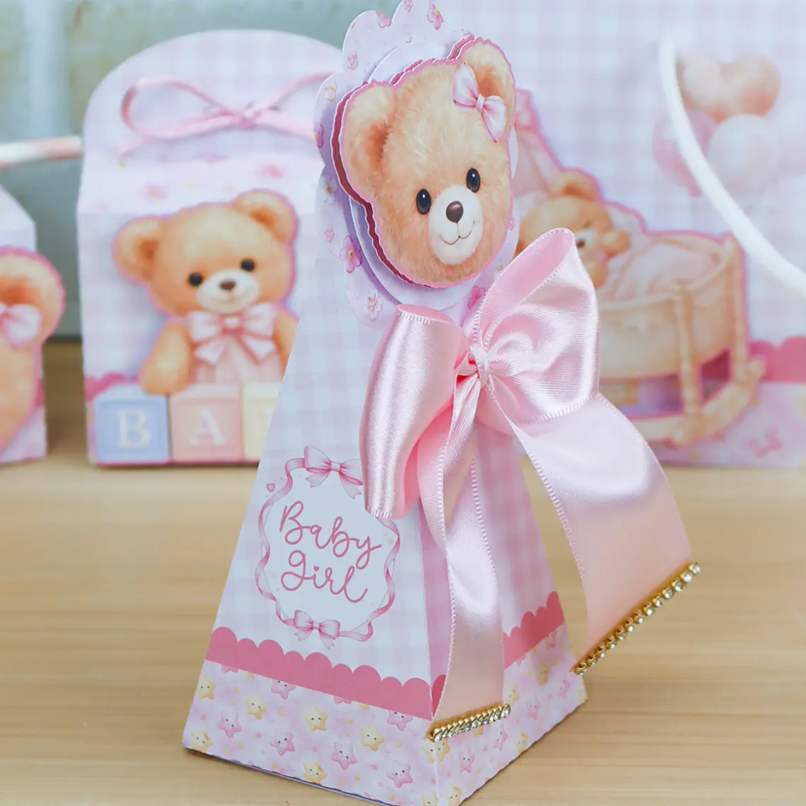 Arquivo de Corte Kit Festa Ursinha Baby 5