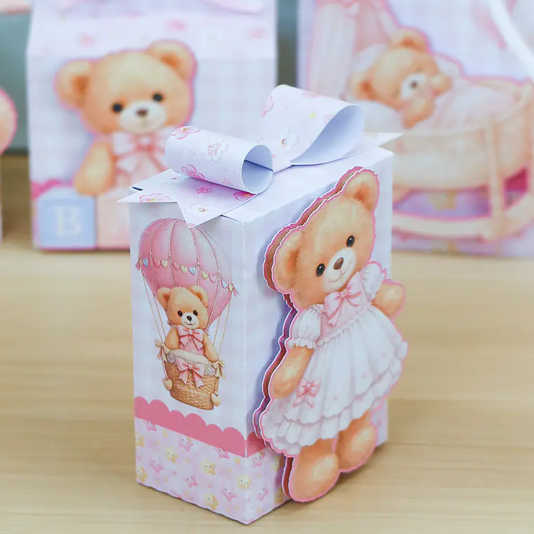 Arquivo de Corte Kit Festa Ursinha Baby 6