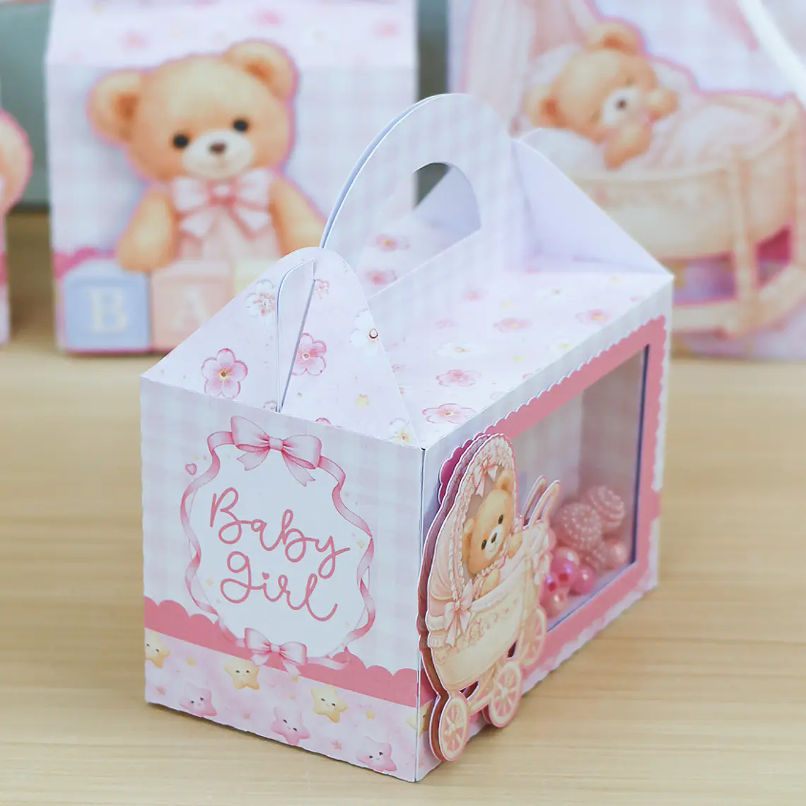 Arquivo de Corte Kit Festa Ursinha Baby 10