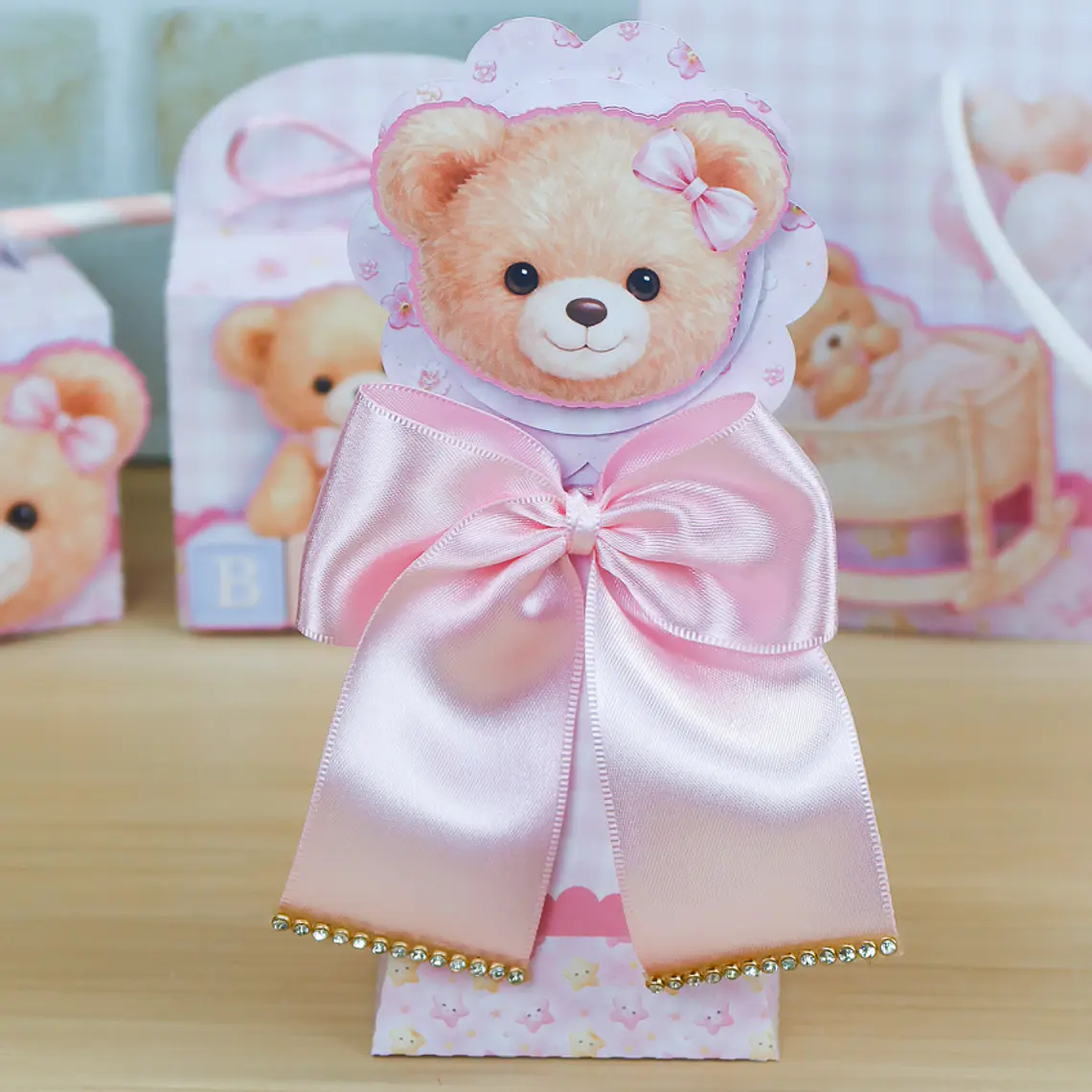 Arquivo de Corte Kit Festa Ursinha Baby 11