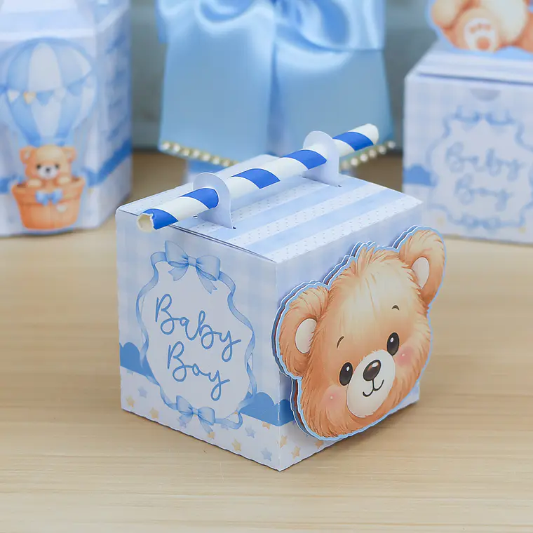 Arquivo de Corte Kit Festa Ursinho Baby  2