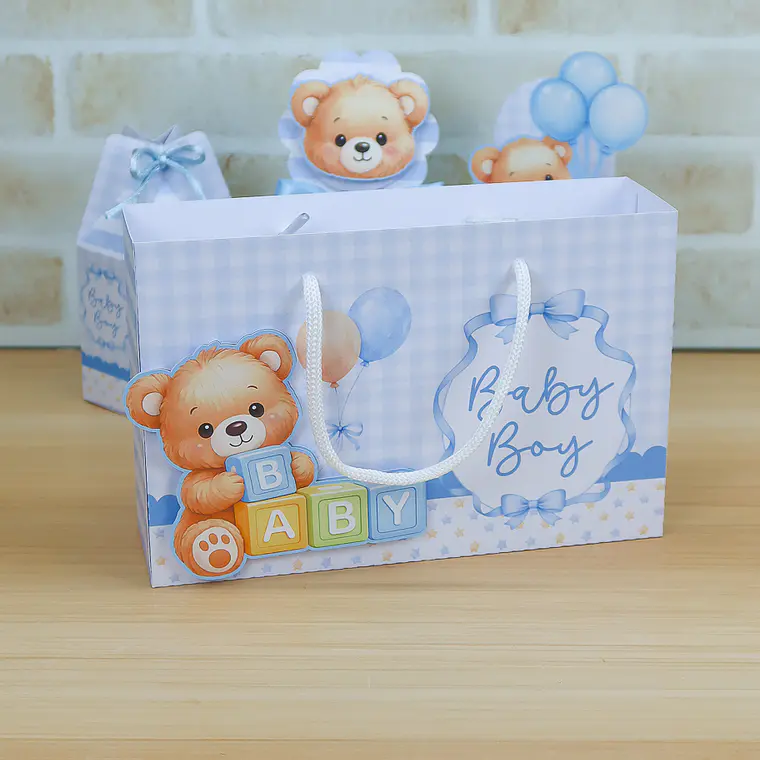 Arquivo de Corte Kit Festa Ursinho Baby  3