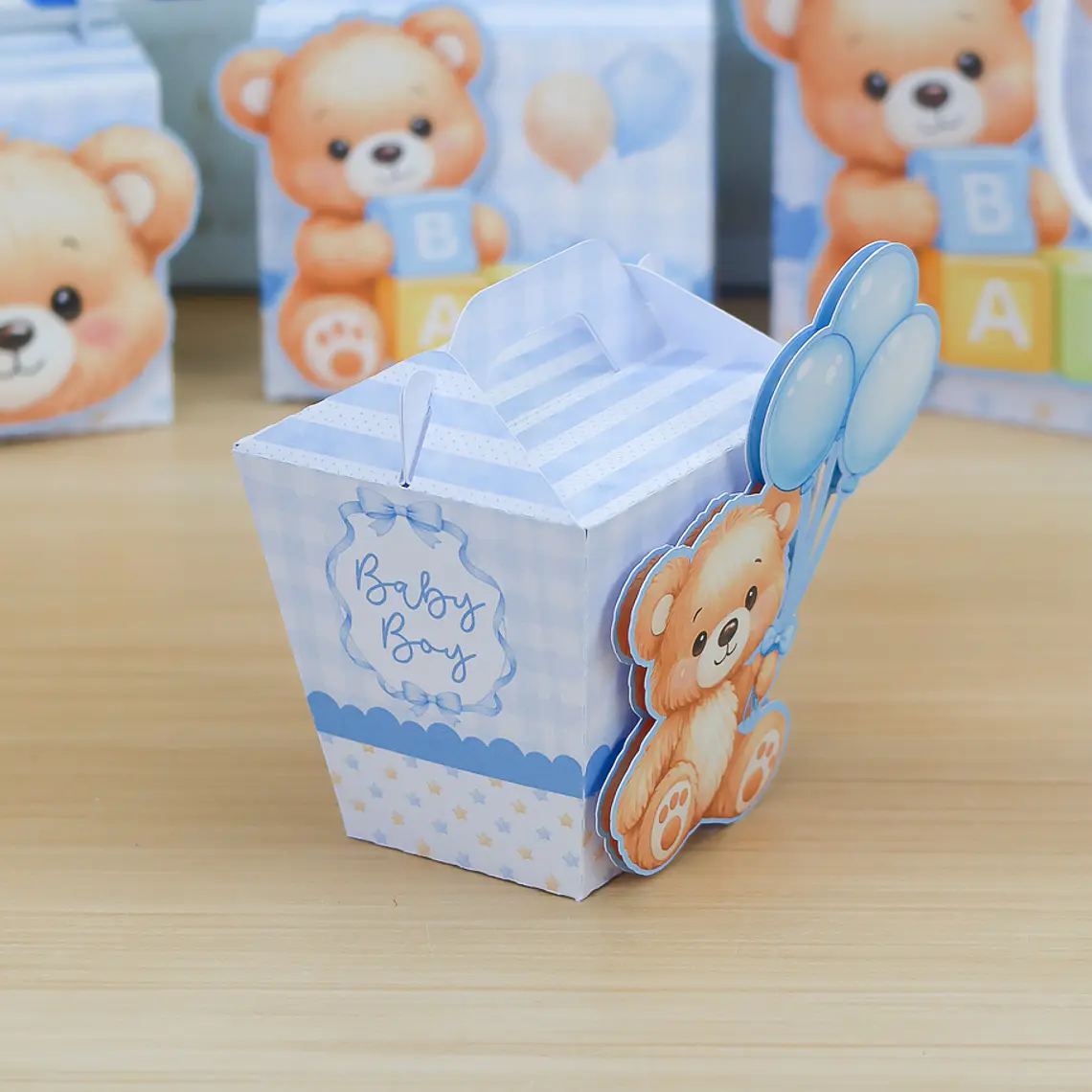 Arquivo de Corte Kit Festa Ursinho Baby  5