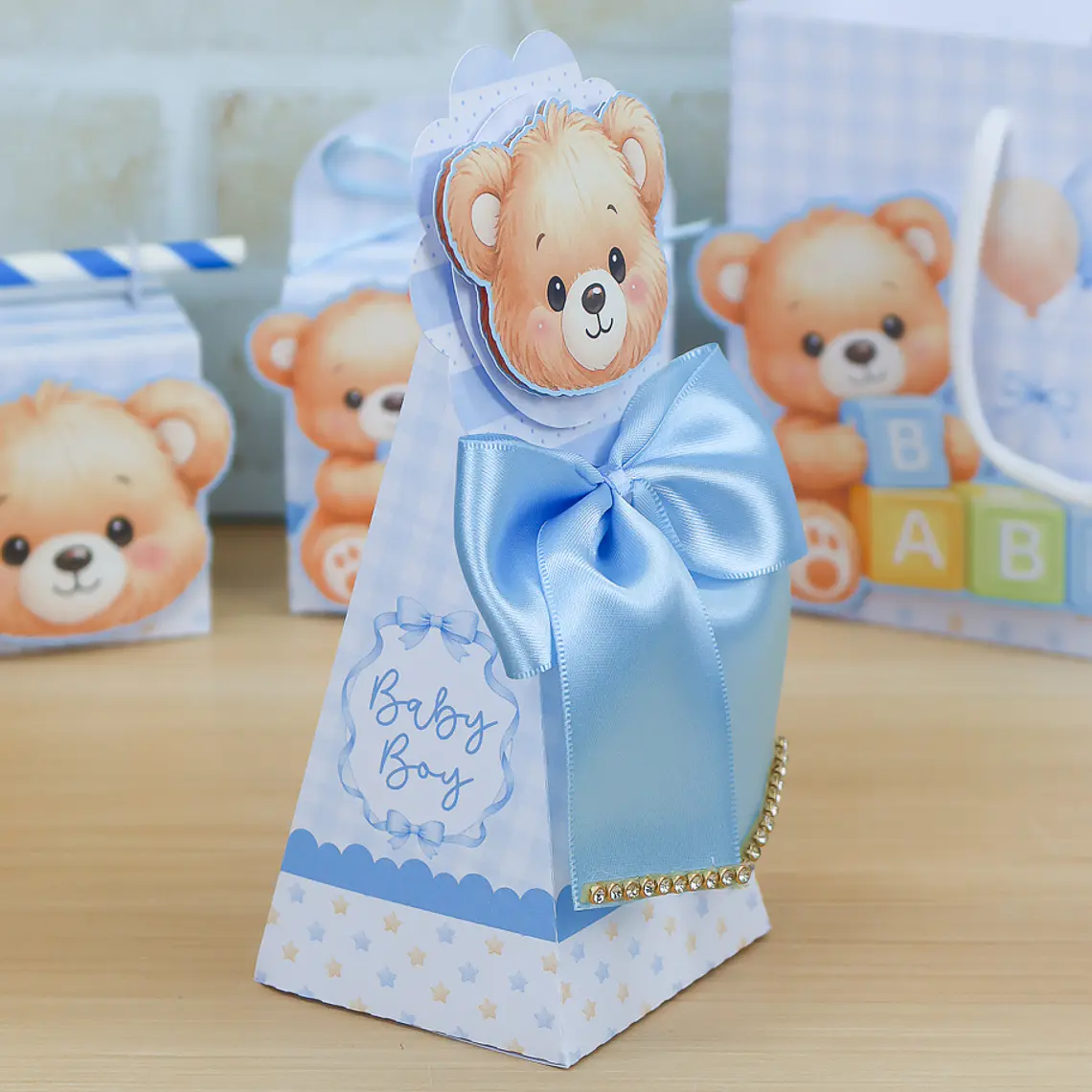 Arquivo de Corte Kit Festa Ursinho Baby  8