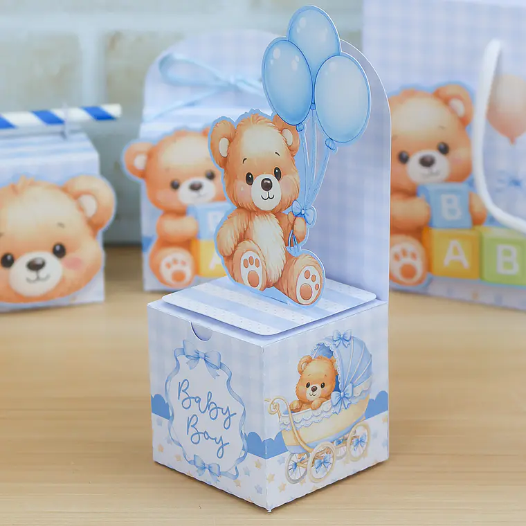 Arquivo de Corte Kit Festa Ursinho Baby  10