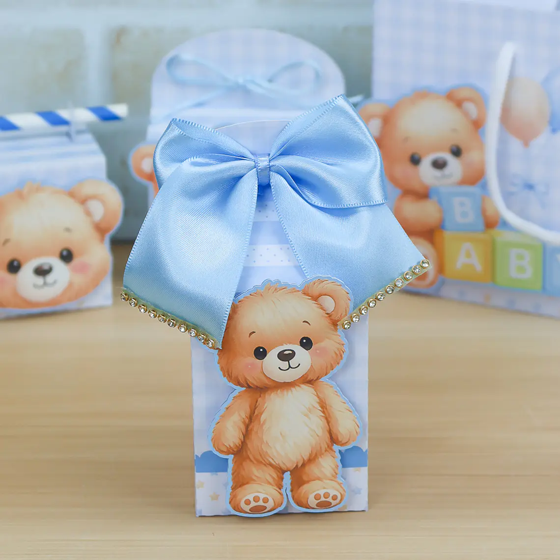 Arquivo de Corte Kit Festa Ursinho Baby  11