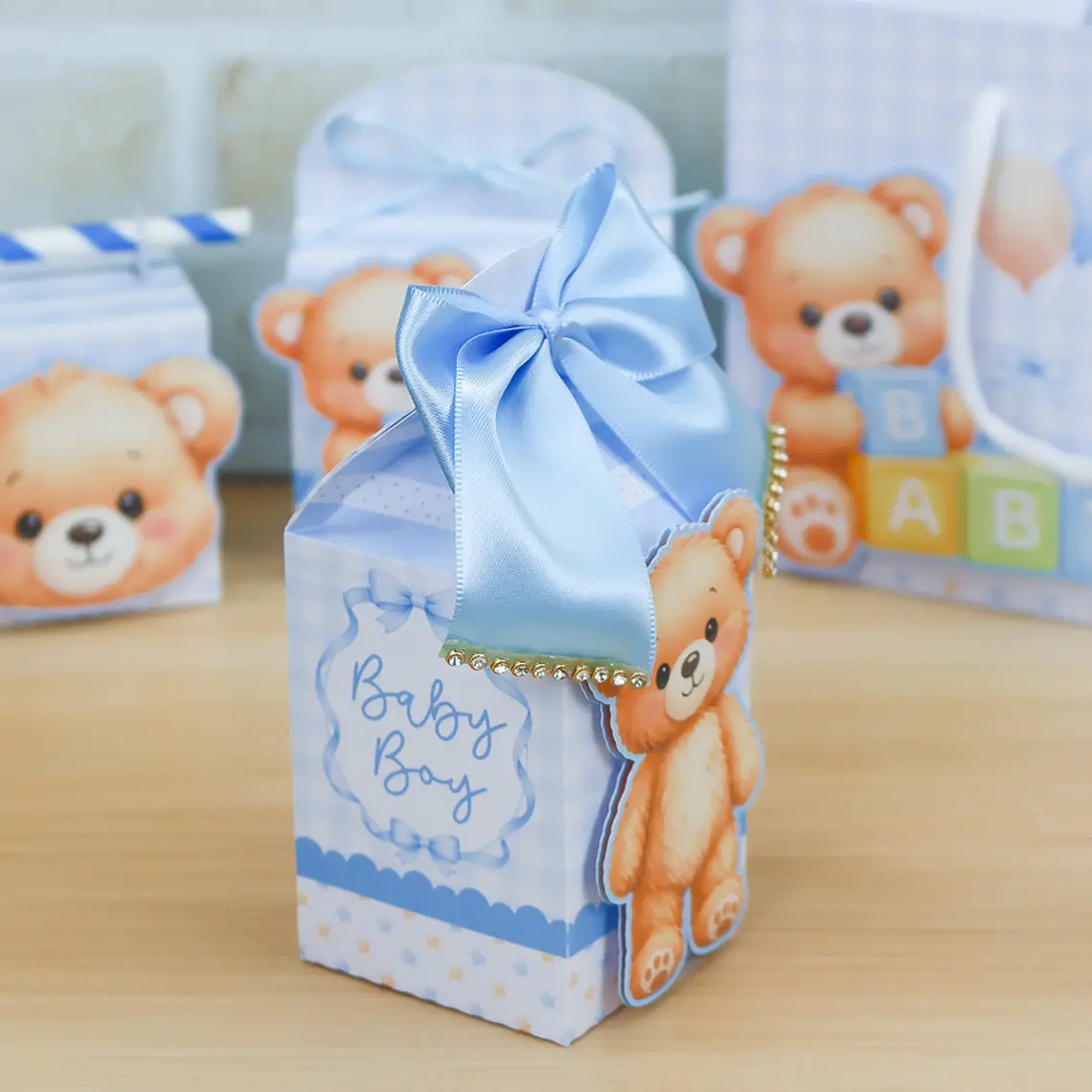 Arquivo de Corte Kit Festa Ursinho Baby  13