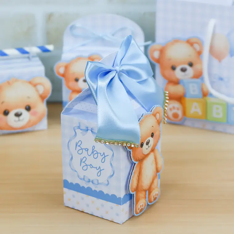 Arquivo de Corte Kit Festa Ursinho Baby  13