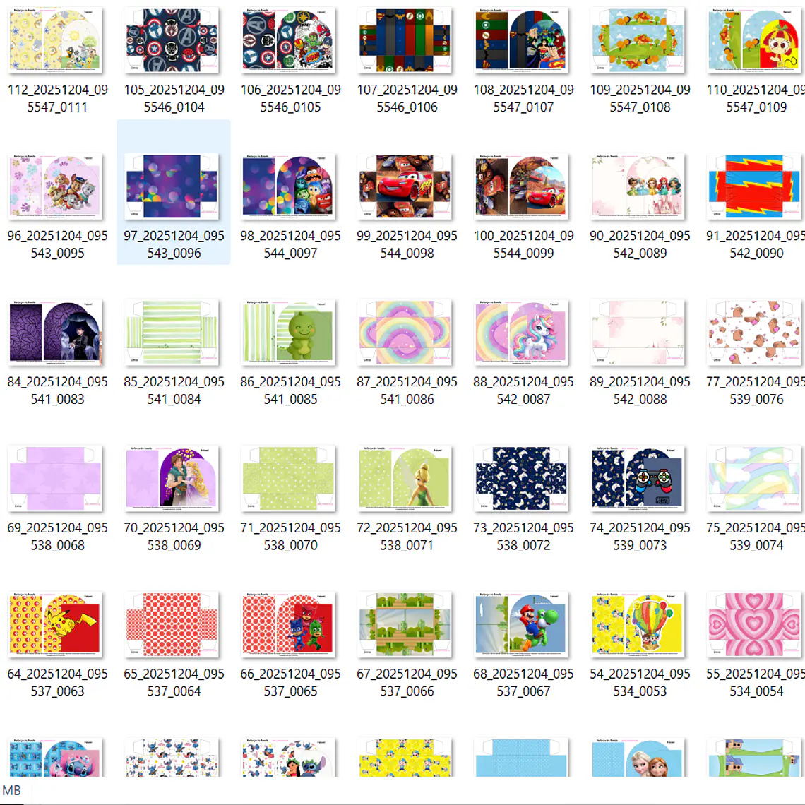 Arquivo Caixas Cestas -- 55 modelos 6