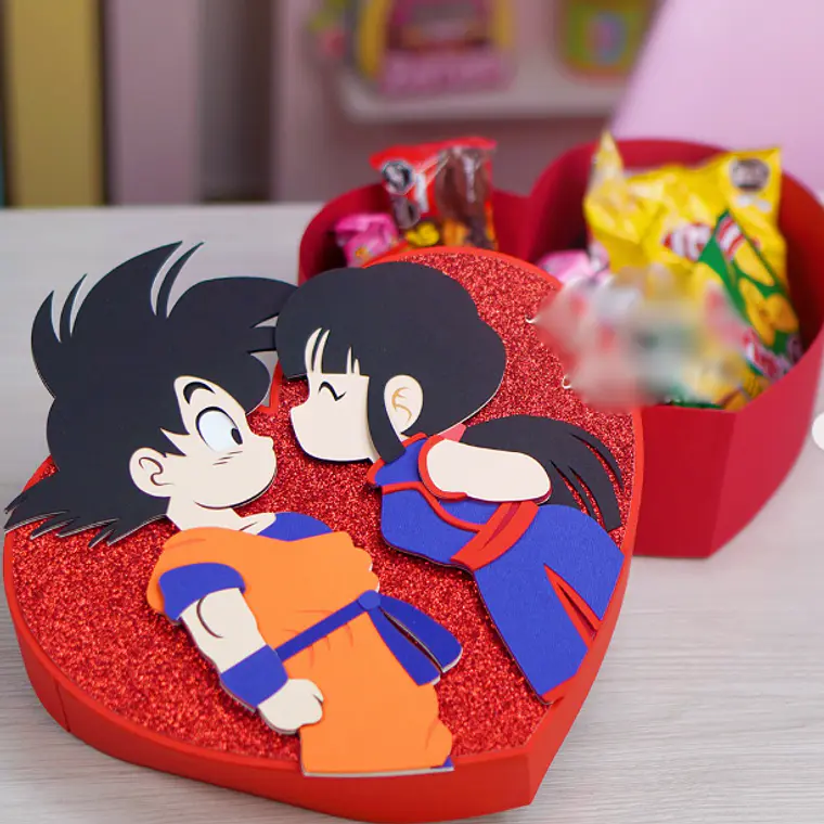Arquivo Caixa Coração Goku - Dia dos Namorados  1