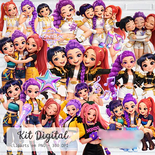 Kit Digital Guerreiras do K-pop