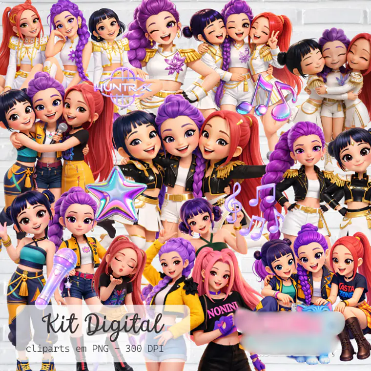 Kit Digital Guerreiras do K-pop 1