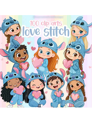 Kit Digital Love Stitch