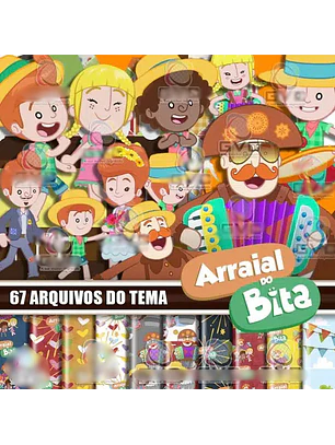 Kit Digital Arraiá do Bita
