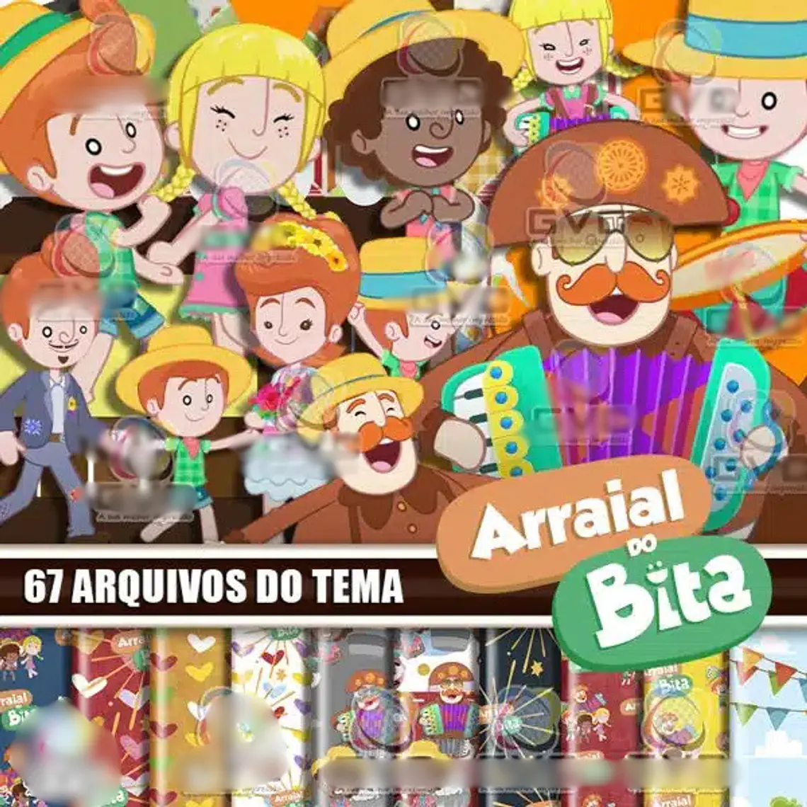 Kit Digital Arraiá do Bita 1